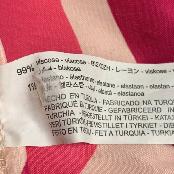 Womens Zara Groovy Party‎ Flare Satin Soul Train  Drawstring Retro Pants - Picture 7 of 8